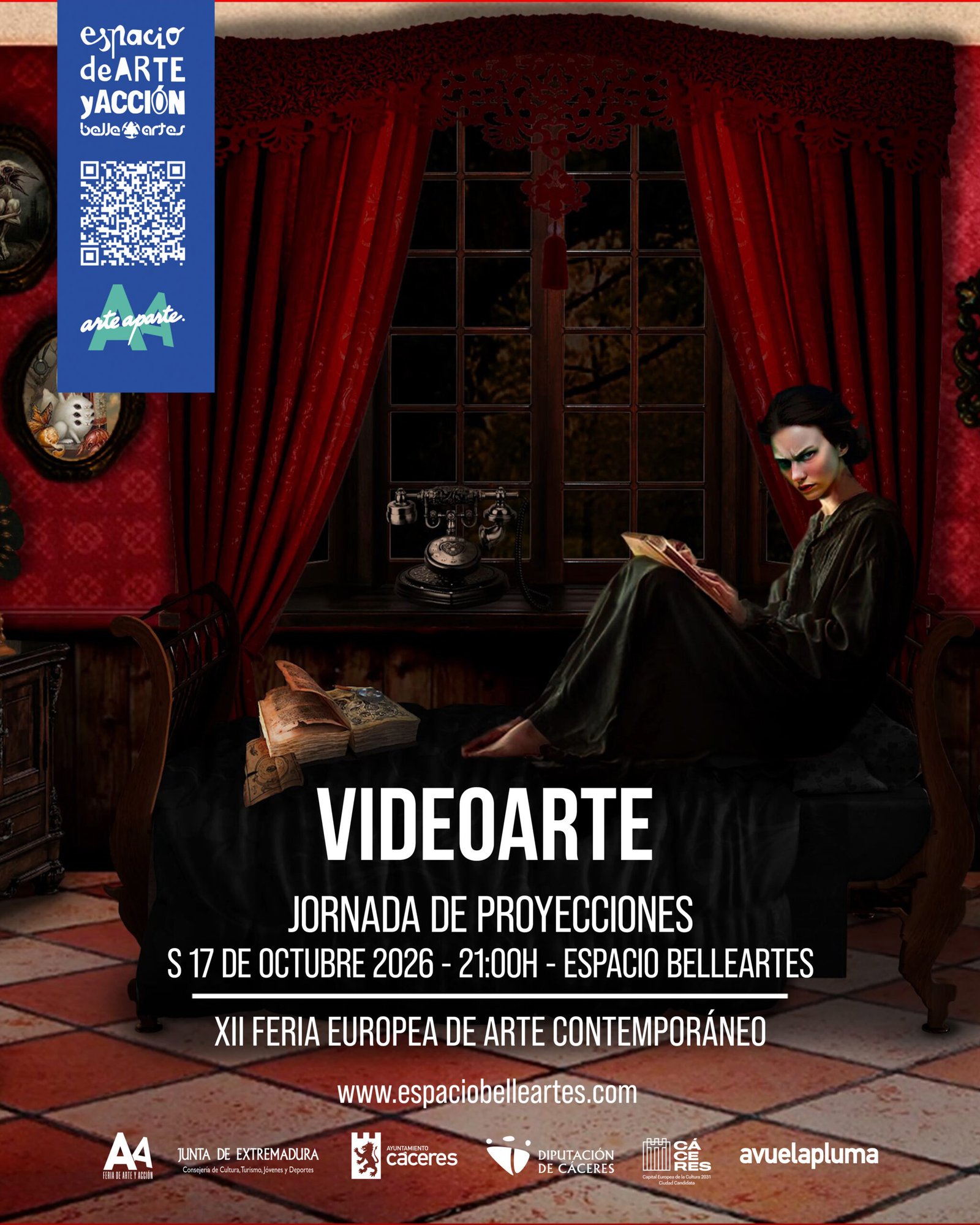 Sesión de videoarte de Arte Aparte XII