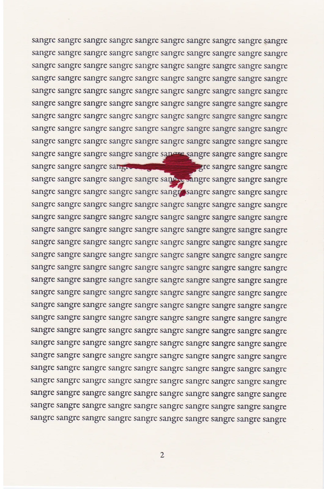LA SANGRE PESA EN MI CUERPO — ADRIANA SCHLITTLER