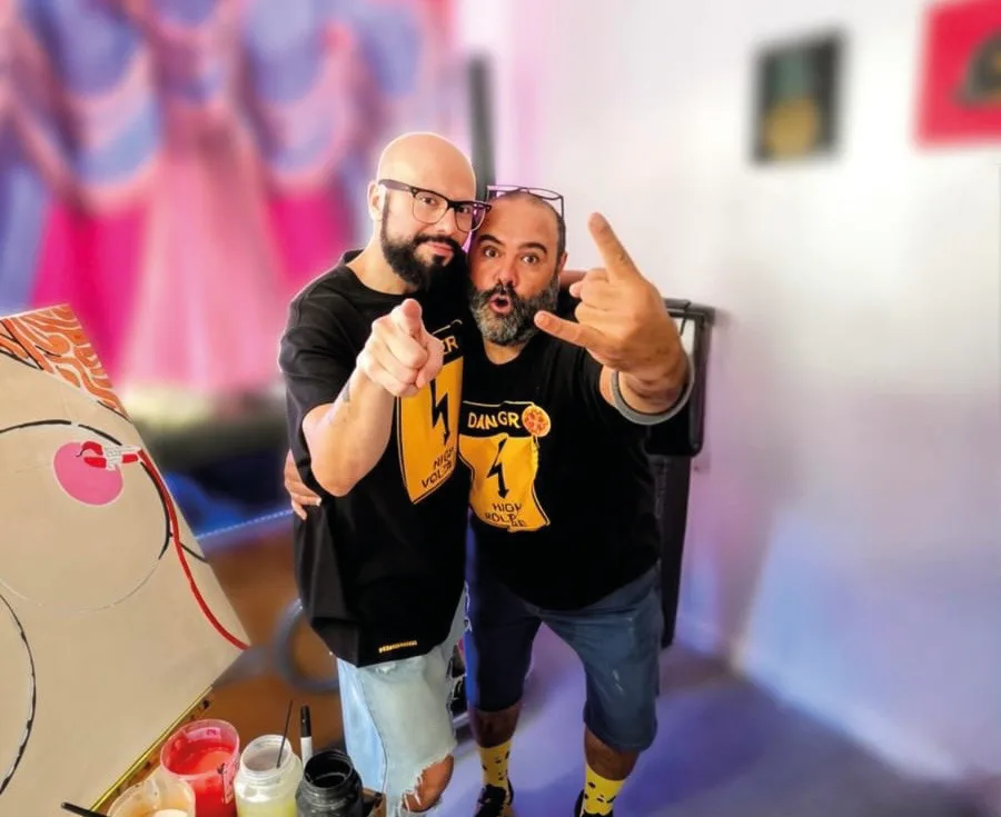 PINTURA EN VIVO «SOLETE» — VIJZĚN ARTIST & WHITE CARAMELO MUSIC MAN